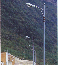 路灯厂家案例：溪洛渡电站道路灯