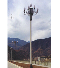 路灯厂家案例：阿坝州金川县华灯
