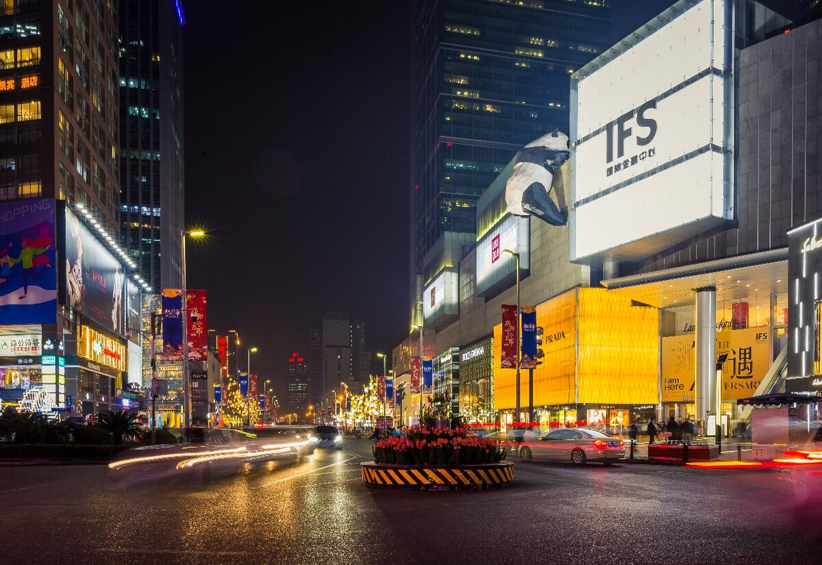 成都景观灯案例——成都市春熙路景观灯